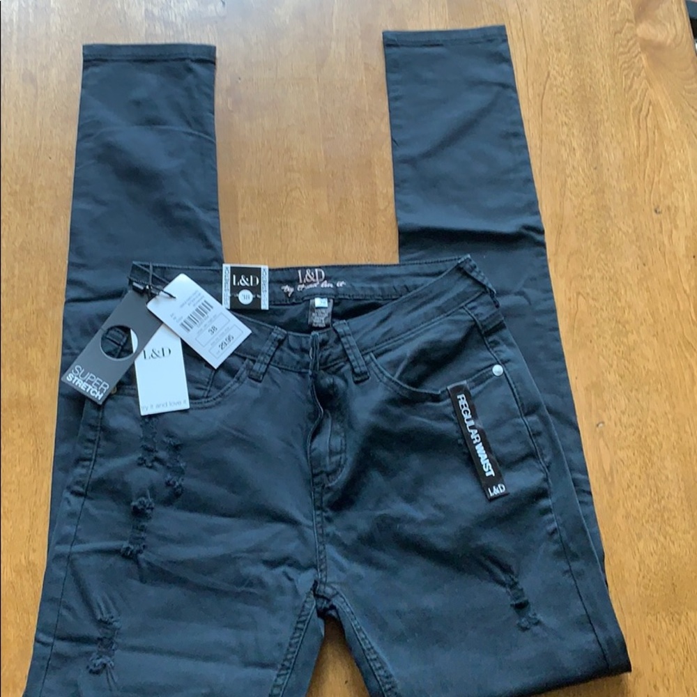 Destroyed European jean